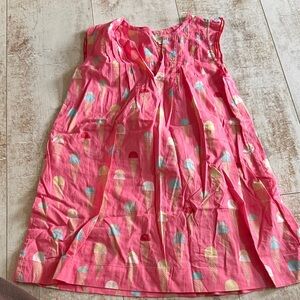 Charming Pink Ice Cream Print Dress By Pink Chicken Size 6